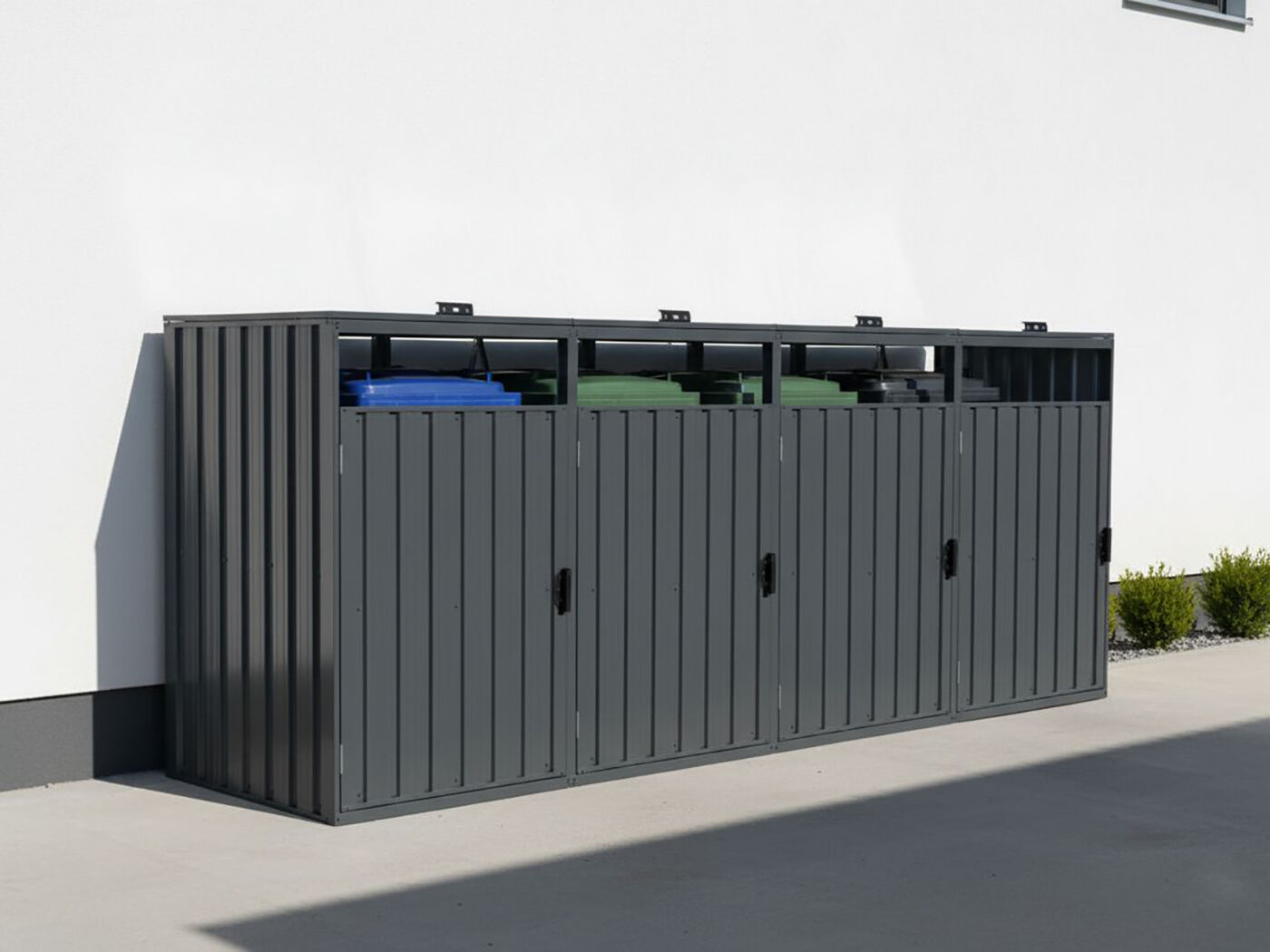 25% Rabatt ✓ StarLine 4er Mülltonnenbox Cubi Metall 240 Unkategorisiert online kaufen 25% Rabatt ✓ StarLine 4er Mülltonnenbox Cubi Metall 240 Unkategorisiert online kaufen