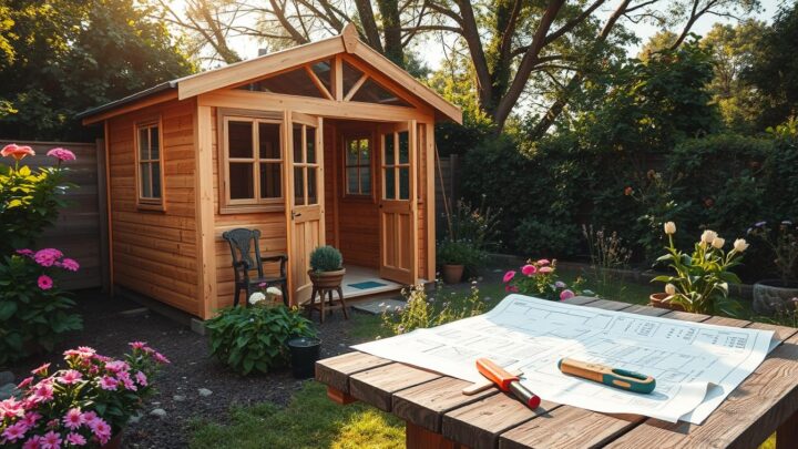 Wie groß darf ein Gartenhaus sein – Vorschriften der Bundesländer