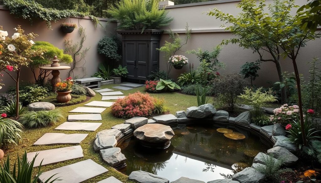 Gartengestaltung mit Bagua-Zonen