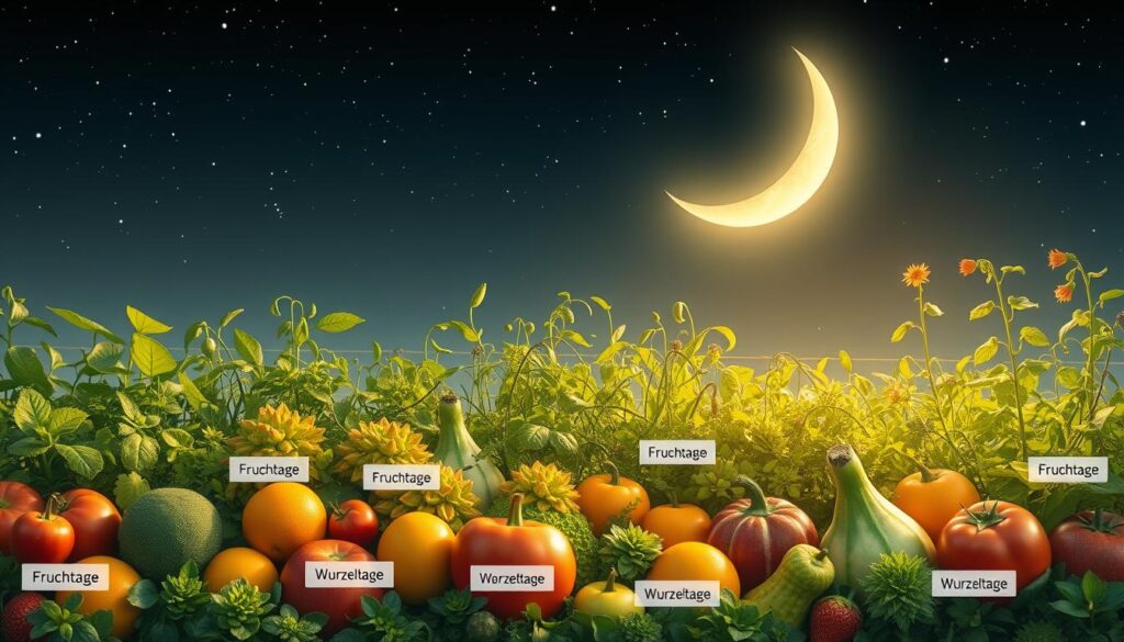 Fruchttage und Wurzeltage Fruchttage und Wurzeltage