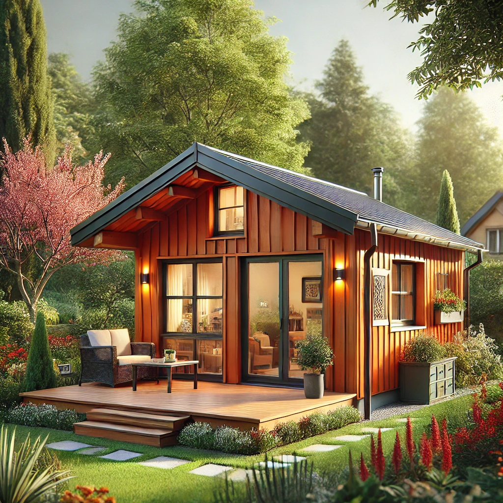 individuelles Gartenhaus - Wunschmaße und Wunschfarbe möglich