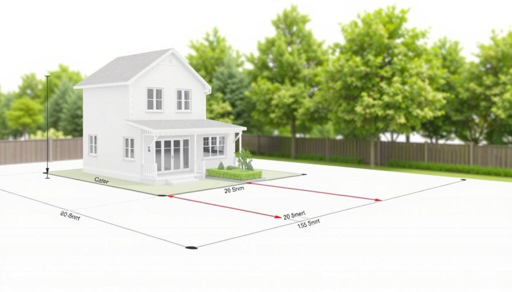 Technische Berechnung Mindestabstände