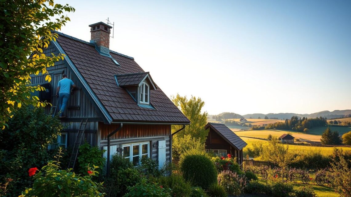 So decken Sie Ihr Gartenhaus Dach richtig