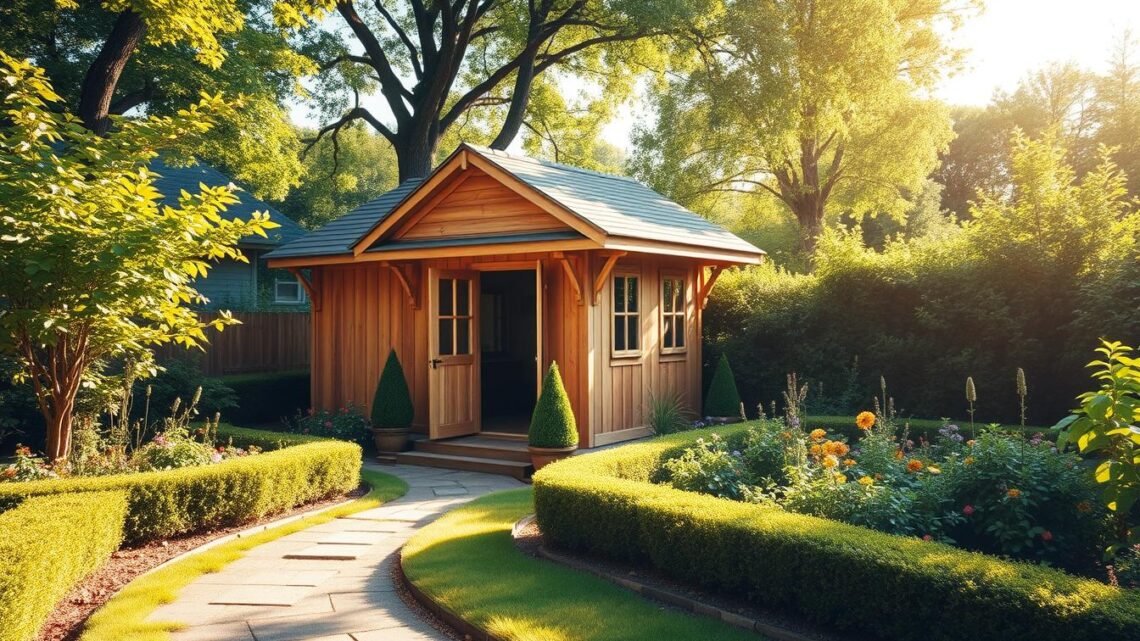 Welche Wandstärke für ein Gartenhaus? | Ratgeber