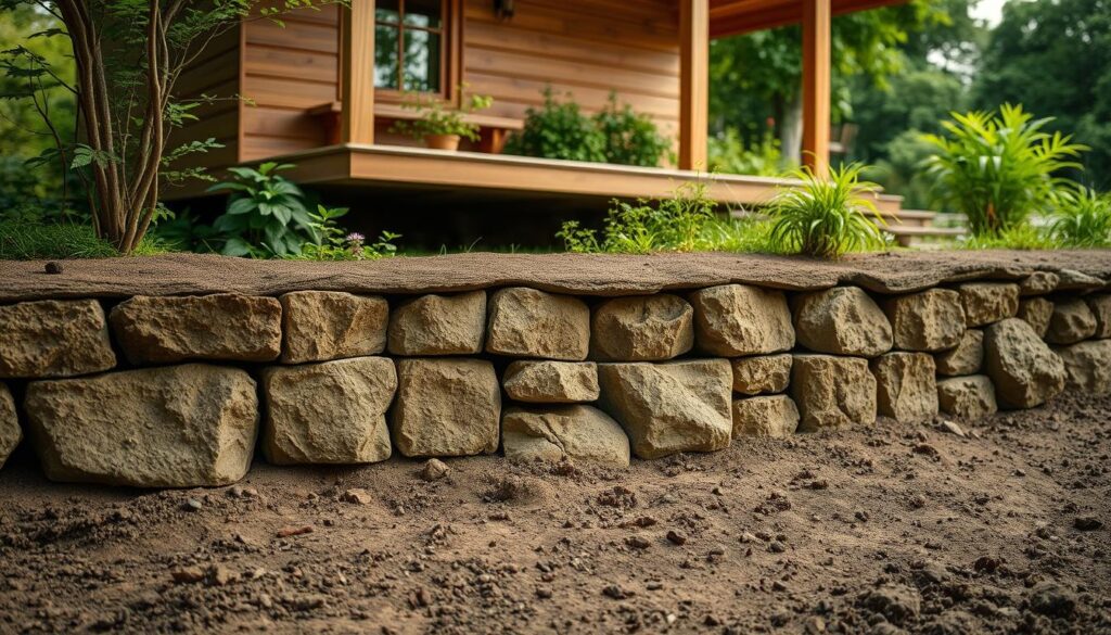 Fundament Tiefe Gartenhaus