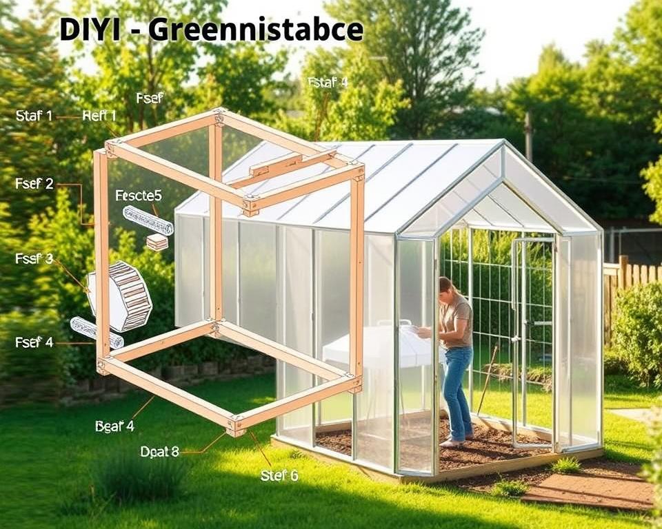 DIY Gewächshaus Bauanleitung DIY Gewächshaus Bauanleitung