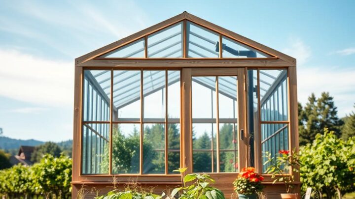 Gewächshaus selber bauen – DIY Anleitung
