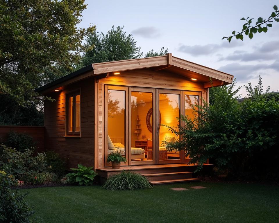 Gartenhaus Isolierung und Wetterschutz