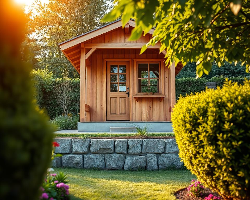 Fundament Gartenhaus