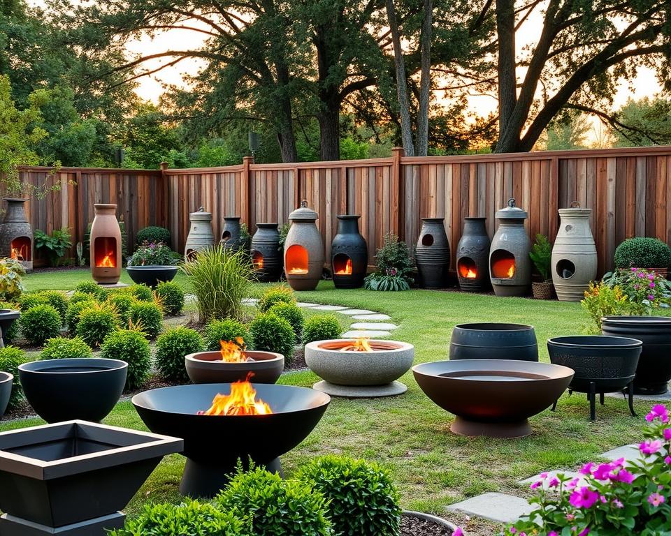 Fertige Feuerstellen