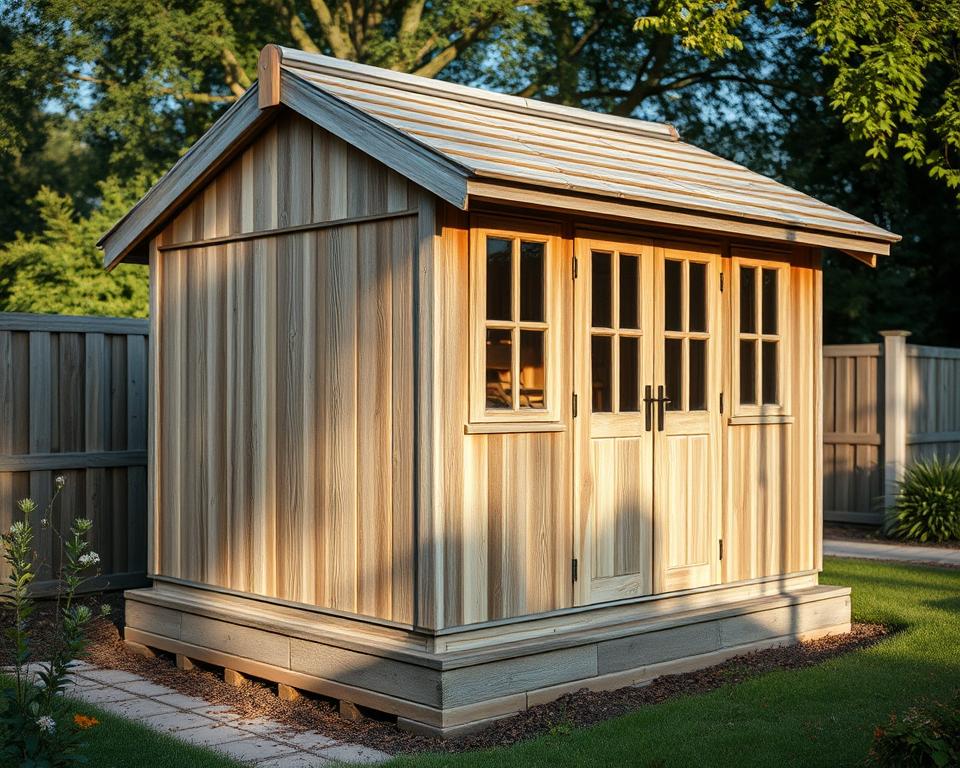 Gartenhaus auf Risse prüfen Gartenhaus auf Risse prüfen