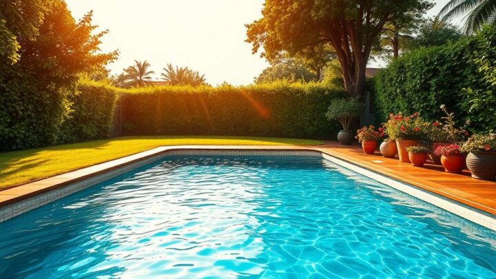 Gartenpool richtig pflegen: Anleitung und Tipps