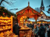 Holz Marktstand für den Weihnachtsmarkt kaufen