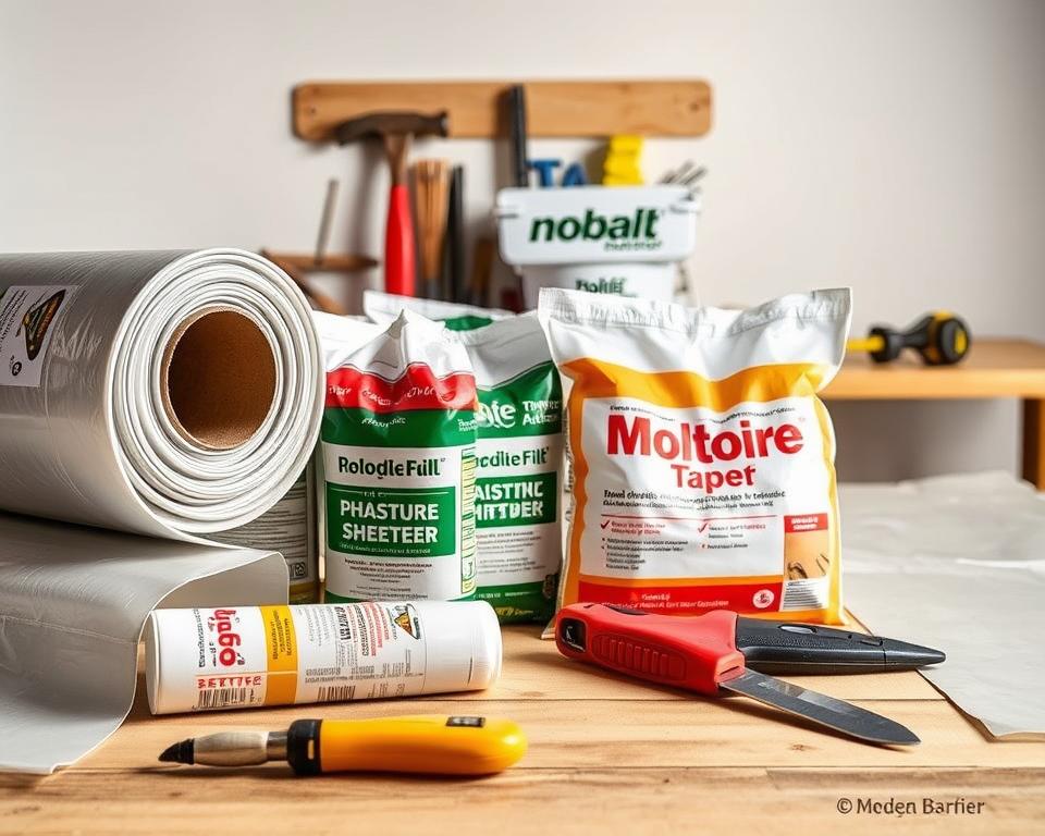 Materialien für Feuchtigkeitssperre Gartenhaus