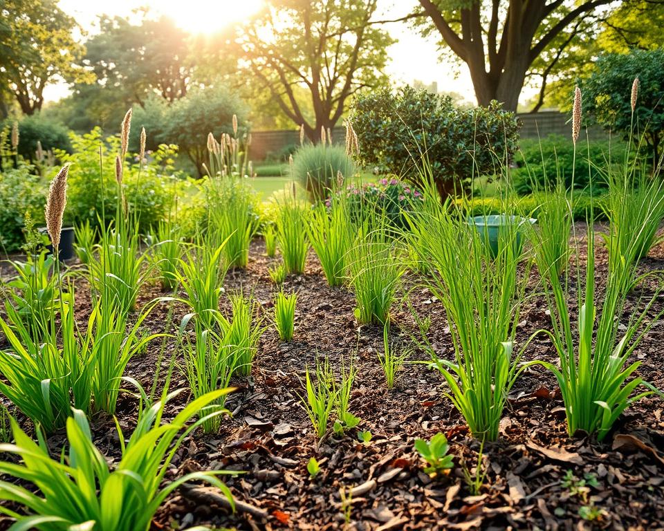 Naturnahe Pflanzenauswahl und Bodenpflege