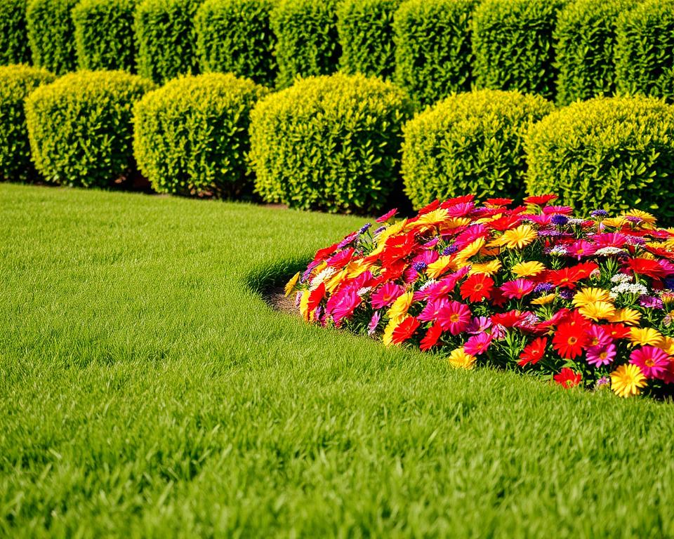 Rasen vs Staudenbeete Vergleich Rasen vs Staudenbeete Vergleich