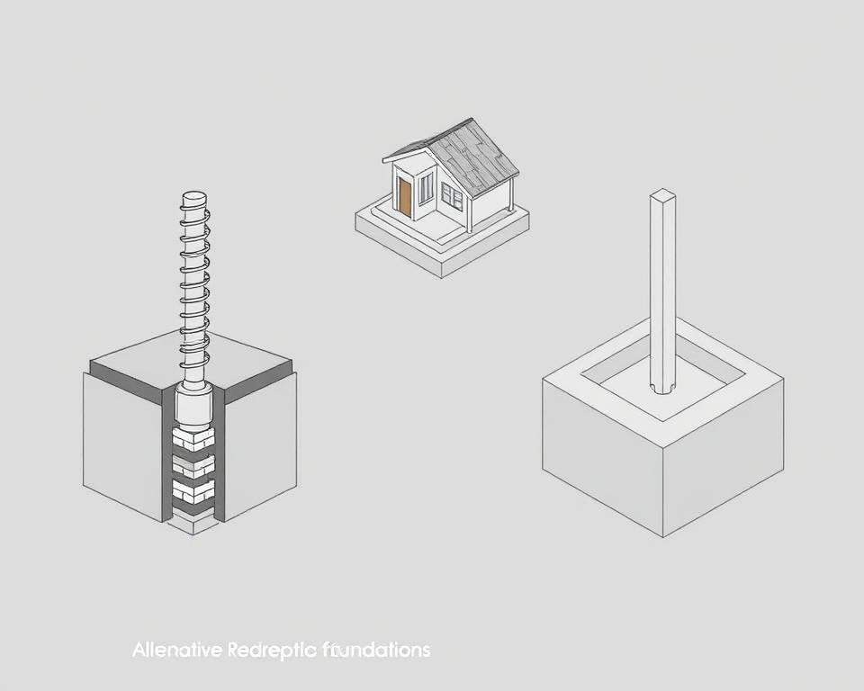 Schraubfundament Punktfundament Vergleich