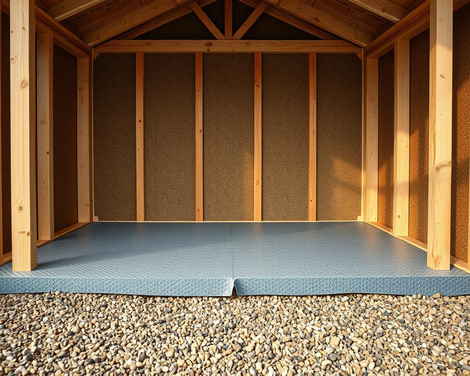 Technische Herausforderungen Gartenhaus Unterkonstruktion