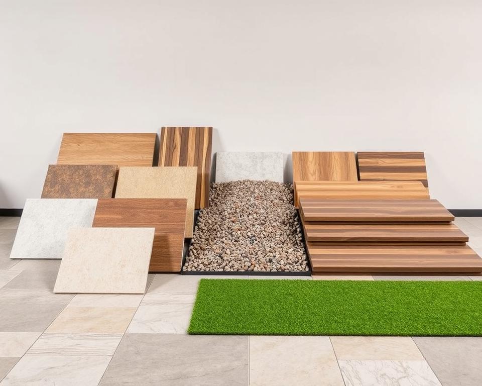 Terrassenbelag Materialien