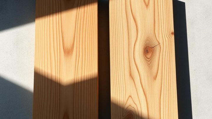 Unterschied zwischen Fichten- und Kiefernholz