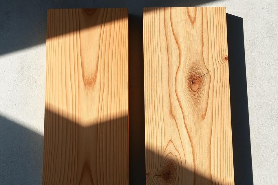 Unterschied zwischen Fichten- und Kiefernholz