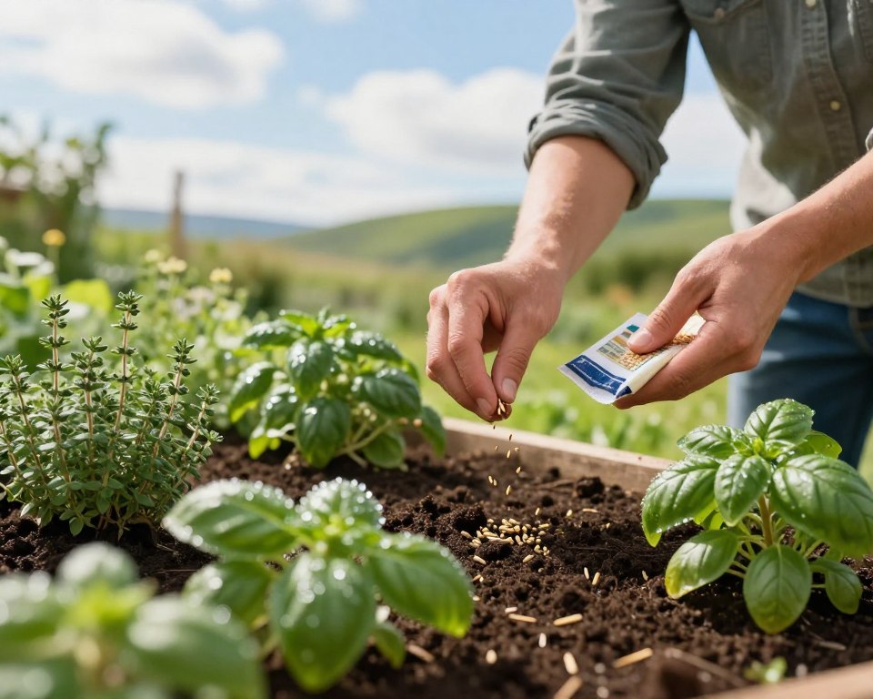 Aussaat Kräuterrasen