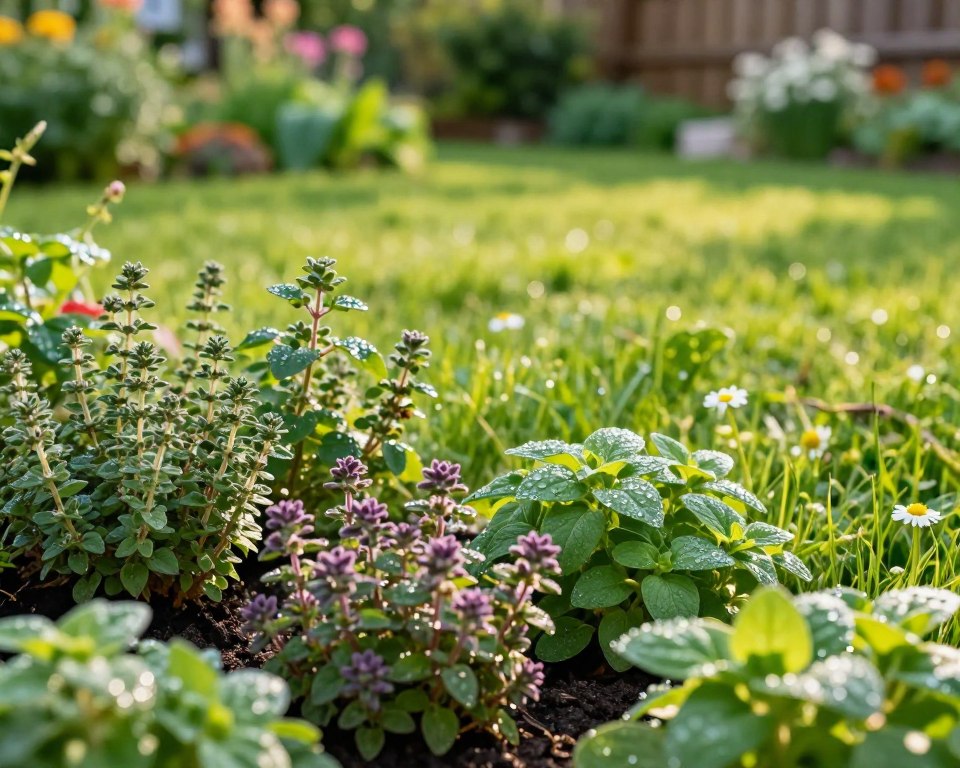 Kräuter für trittfesten Kräuterrasen