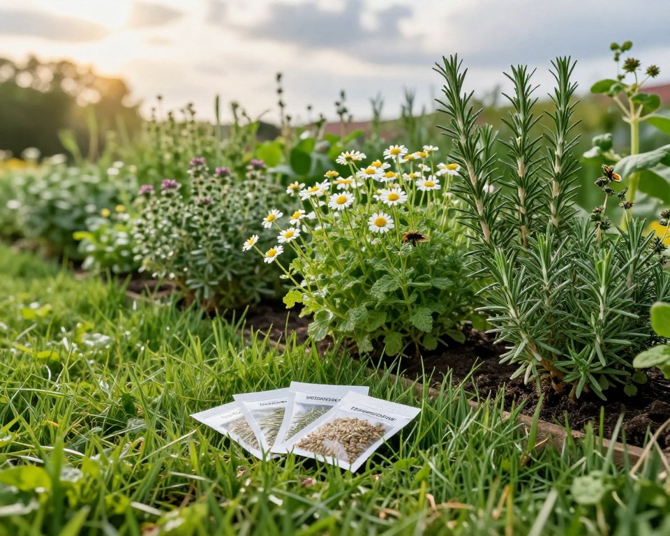 Kräuterrasen Saatgut oder Pflanzen