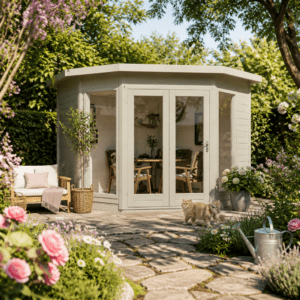 21% Rabatt ✓ 3 × 3 m | 5 Eck Holzgartenhaus Abbie 28