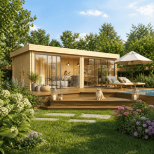 26% Rabatt ✓ 6 × 4 m | Holzgartenhaus Alu Concept Lounge 70 B | Glas-Schiebetüren | isoliert | Flachdach Unkategorisiert online kaufen 26% Rabatt ✓ 6 × 4 m | Holzgartenhaus Alu Concept Lounge 70 B | Glas-Schiebetüren | isoliert | Flachdach Unkategorisiert online kaufen