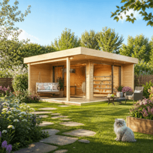26% Rabatt ✓ 6 × 4 m | Holzgartenhaus Alu Concept Relax 70 A | Glas-Schiebetüren | isoliert | Überdachung | Terrasse Unkategorisiert online kaufen 26% Rabatt ✓ 6 × 4 m | Holzgartenhaus Alu Concept Relax 70 A | Glas-Schiebetüren | isoliert | Überdachung | Terrasse Unkategorisiert online kaufen