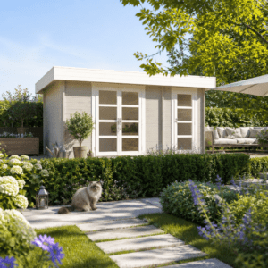 26% Rabatt ✓ 5 × 3 m | Holzgartenhaus Brita 44 | isoliert | Flachdach Unkategorisiert online kaufen
