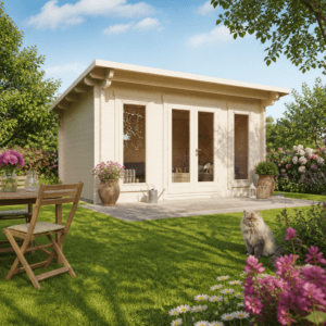 26% Rabatt ✓ 5 × 4 m | Holzgartenhaus Jacob 90 E | isoliert | Pultdach Unkategorisiert online kaufen