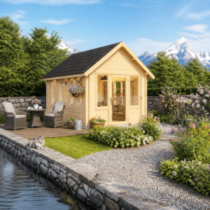 26% Rabatt ✓ 5 × 3 m | Holzgartenhaus Jura 70 | isoliert Unkategorisiert online kaufen