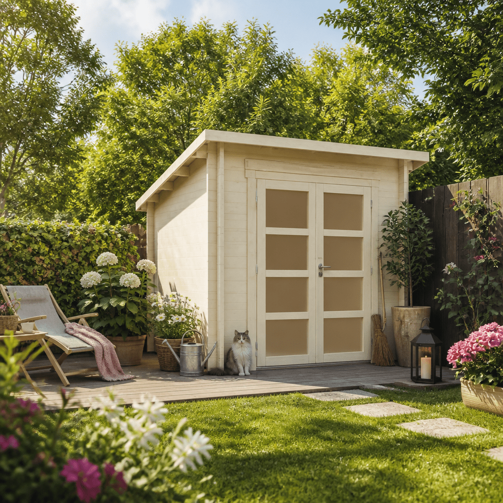26% Rabatt ✓ 3 × 2 m | Holzgartenhaus Max 44 B | isoliert