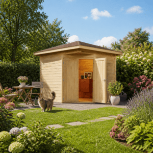 25% Rabatt ✓ 3 × 3 m | Holzgartenhaus Nelly 28 A Unkategorisiert online kaufen