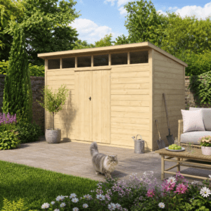26% Rabatt ✓ 3 × 2 m | Holzgartenhaus Q-Line 6,48 m² | Pultdach Unkategorisiert online kaufen