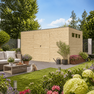 26% Rabatt ✓ 4 × 3 m | Holzgartenhaus QB-Line 12,60 m² | Pultdach | Flachdach Unkategorisiert online kaufen 26% Rabatt ✓ 4 × 3 m | Holzgartenhaus QB-Line 12,60 m² | Pultdach | Flachdach Unkategorisiert online kaufen