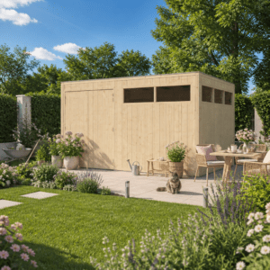 26% Rabatt ✓ 4 × 3 m | Holzgartenhaus QBV3-Line 11,89 m² | Pultdach | Flachdach Unkategorisiert online kaufen 26% Rabatt ✓ 4 × 3 m | Holzgartenhaus QBV3-Line 11,89 m² | Pultdach | Flachdach Unkategorisiert online kaufen