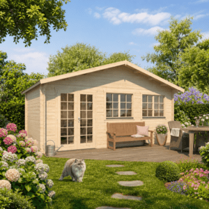 26% Rabatt ✓ 6 × 4 m | Holzgartenhaus Rolf 44 B | isoliert | Satteldach Unkategorisiert online kaufen