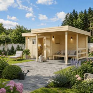 26% Rabatt ✓ 6 × 5 m | Holzgartenhaus Roxana 44 | isoliert | Flachdach Unkategorisiert online kaufen 26% Rabatt ✓ 6 × 5 m | Holzgartenhaus Roxana 44 | isoliert | Flachdach Unkategorisiert online kaufen