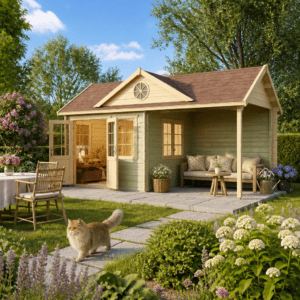 26% Rabatt ✓ 6 × 3 m | Holzgartenhaus Teehaus Kirkless 44 | isoliert Unkategorisiert online kaufen