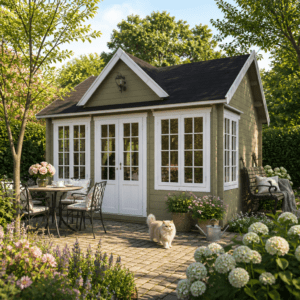 26% Rabatt ✓ 4 × 3 m | Holzgartenhaus Teehaus Windsor 44 | isoliert Unkategorisiert online kaufen