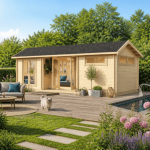 26% Rabatt ✓ 9 × 4 m | Holzgartenhaus Uri 44 | isoliert | Satteldach Unkategorisiert online kaufen