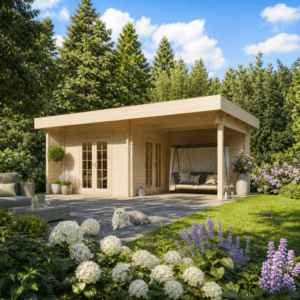 26% Rabatt ✓ 6 × 4 m | Holzgartenhaus Petra 44 B | isoliert | Terrasse Unkategorisiert online kaufen