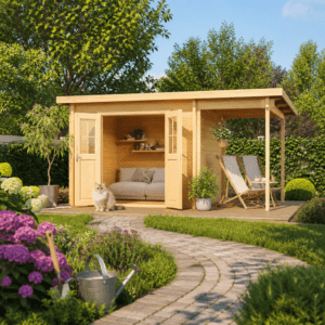 26% Rabatt ✓ 5 × 3 m | Pultdach Holzgartenhaus Ezra 2G | Schleppdach Unkategorisiert online kaufen 26% Rabatt ✓ 5 × 3 m | Pultdach Holzgartenhaus Ezra 2G | Schleppdach Unkategorisiert online kaufen