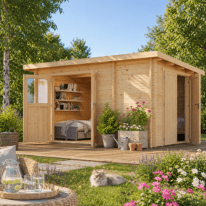 26% Rabatt ✓ 4 × 4 m | Pultdach Holzgartenhaus Ezra 3L Unkategorisiert online kaufen