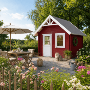 26% Rabatt ✓ 4 × 4 m | Schwedenhaus Kjell 28