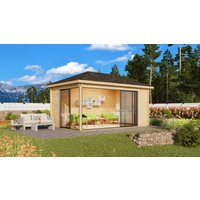 26% reduziert - Fjordholz Gartenpavillon Modell Alu 44 C