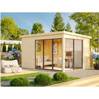 26% reduziert - Fjordholz Holzgartenhaus Modell Mia 28 D 12m²